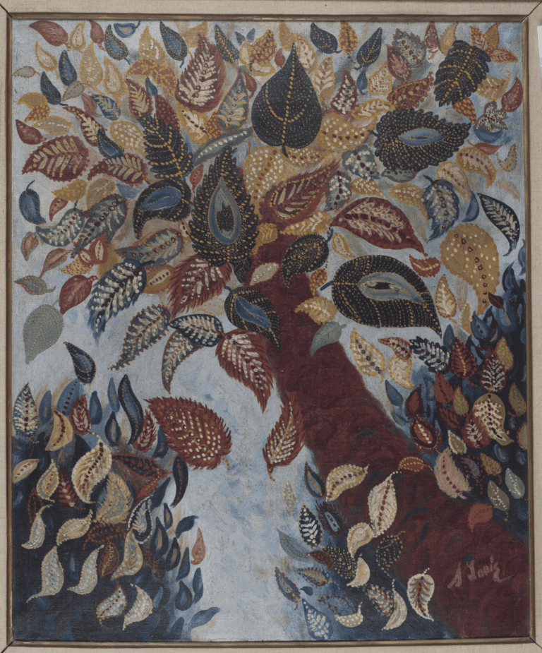 Arbre ou Feuilles d'Automne, circa 1929-1930, Huile sur toile, 65 X 54 cmCollection P & M Guénégan