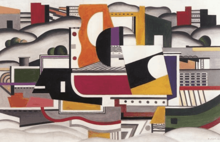 Fernand Léger, Le Remorqueur, 1920, Huile sur toile, 114,5 X 145 cm