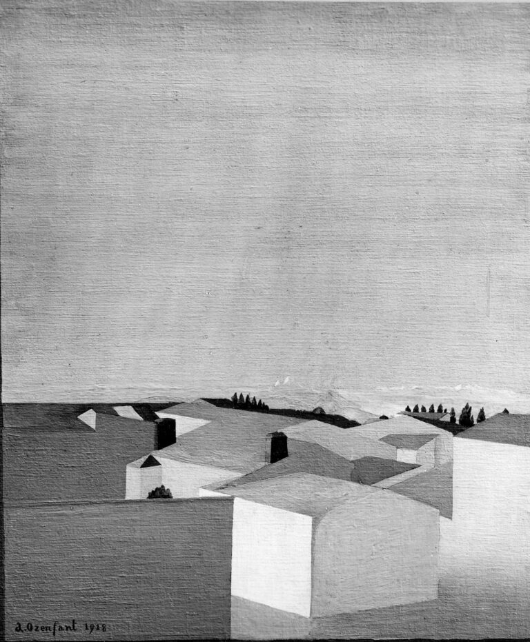 Bordeaux II, 1918 Huile sur toile, 55 X 45 cm©The Art Institute, Chicago, U.S.A