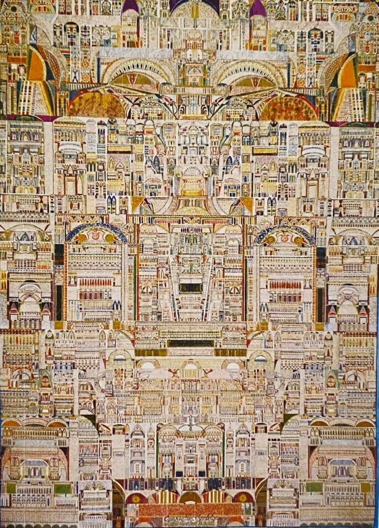 Composition symbolique ou Tombeau Mizalla, 1924, huile sur toile, 185 X 120 cm
Collection particulière européenne