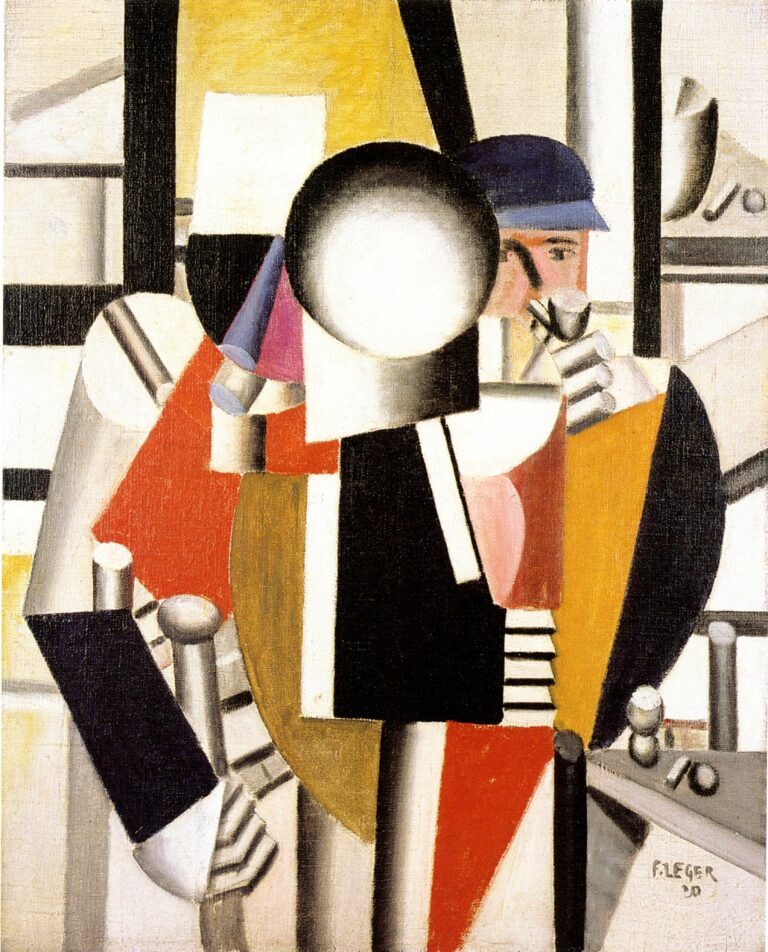 Fernand Léger, Les Trois Camarades, 1920, huile sur toile, 92 X 73 cmStedelijk Museum, Amsterdam