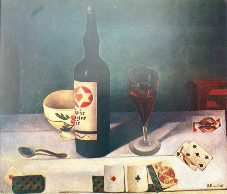 Nature morte au jeu de cartes, 1930, 73 X 60 cmCollection Dina Vierny, Paris