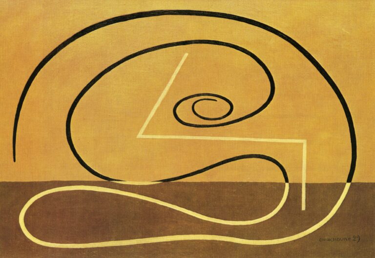 Paysage élastique n°1, 1929, 89 X 130 cm, Collection particulière, Israël