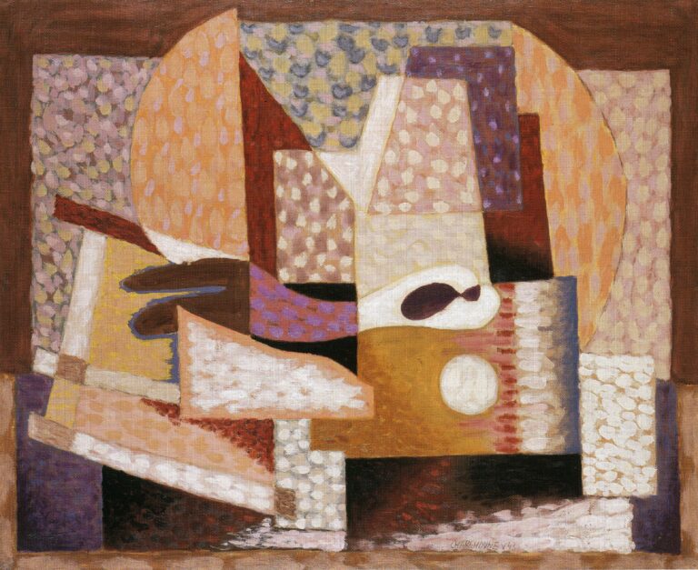 Pointillisme, 1942, 60 X 73 cm, Collection Fitoussi, Israël