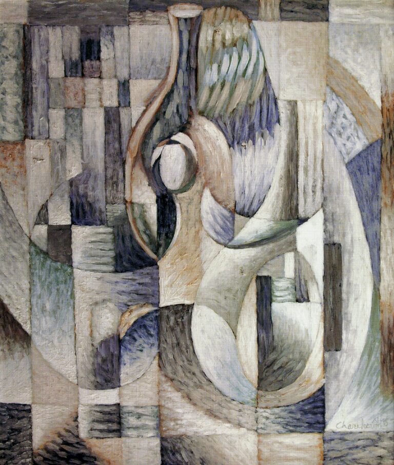 Nature morte à la bouteille, 1943, 73 X 60 cm, Ancienne collection Pierre Brisset