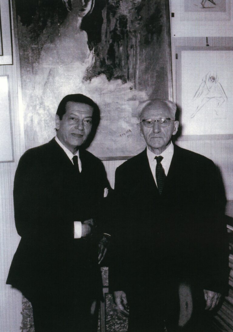 Serge Charchoune avec Serge Lifar, 
librairie-galerie Cournand, Paris, 1966
exposition sur le thème de la danse
